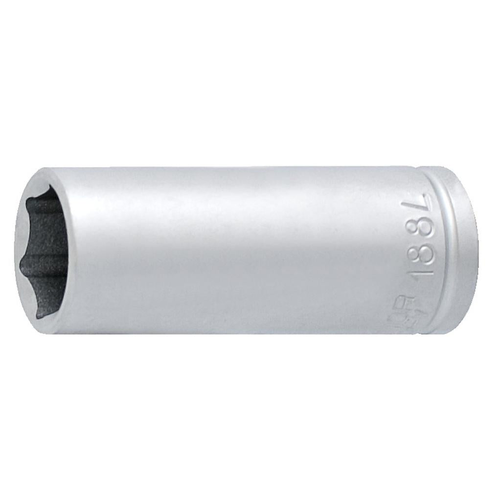 Unior 10mm 6 Point Deep Socket 1/4