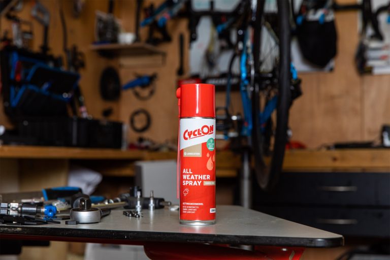 Cyclon All Weather Lube – 250ml Spray in workshop